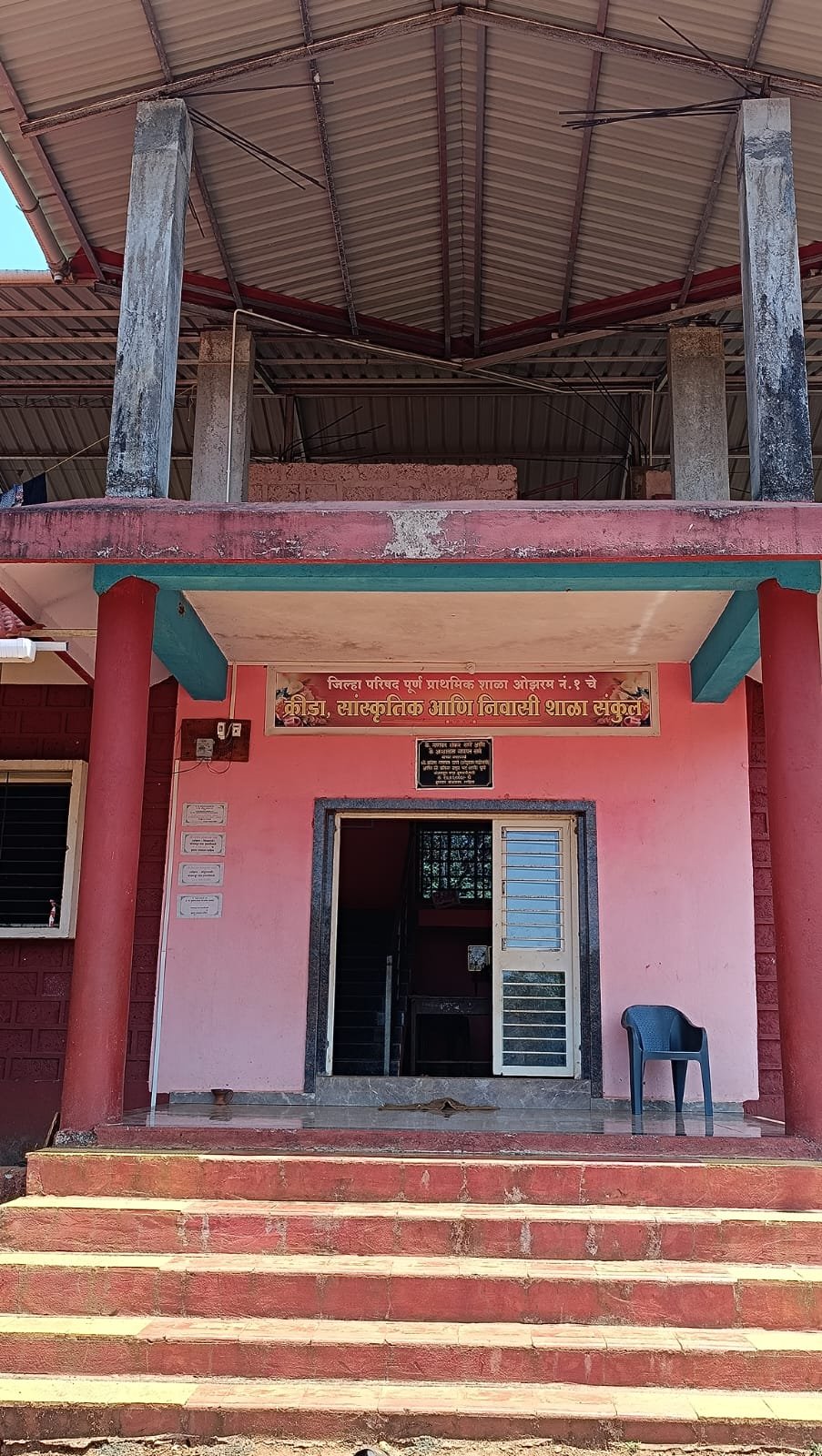 शाळा नंबर 1 येथे सौर ऊर्जा पॅनल बसविण्यात आले (1)